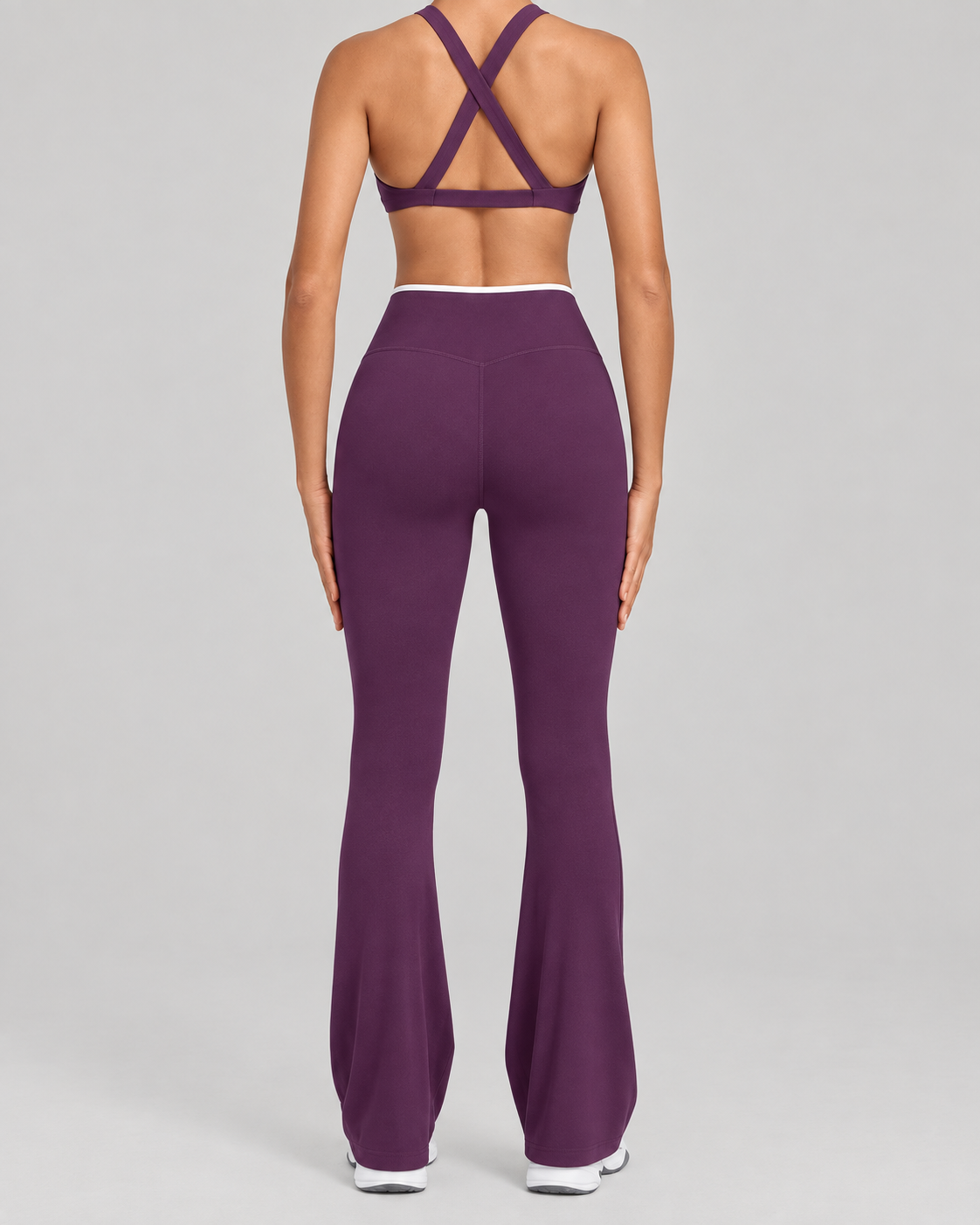 Set pantalon + top  premium MORADO