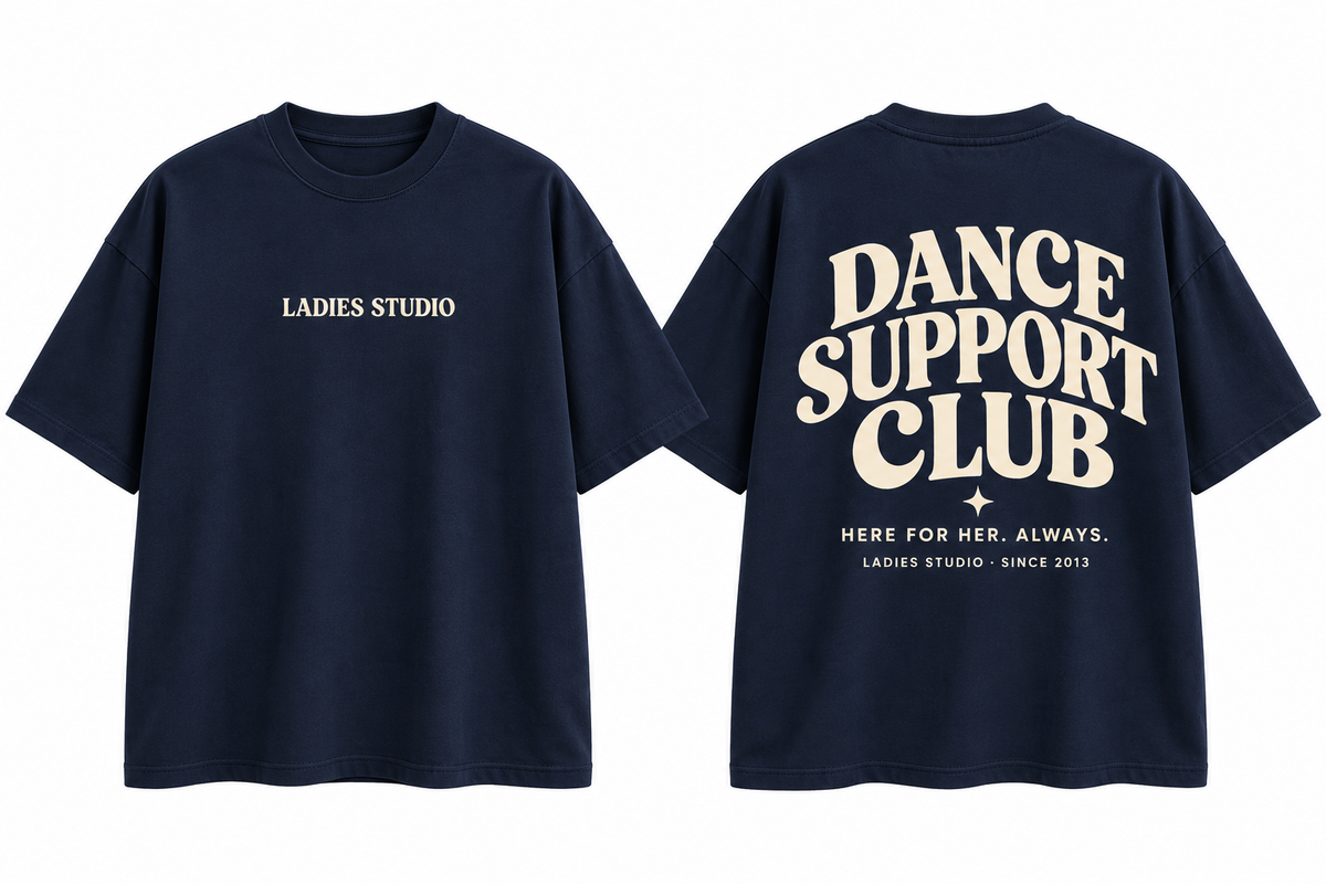 PRE ORDER polo oversize DANCE SUPPORT CLUB