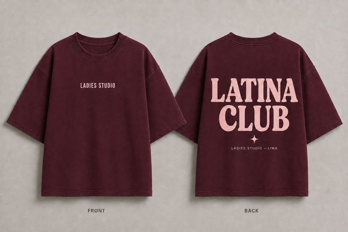 Polo guinda LATINA CLUB